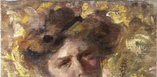 Umberto Boccioni, Ritratto di Amelia, 1906 07, olio su tela, 39x45 cm. Collezione privata