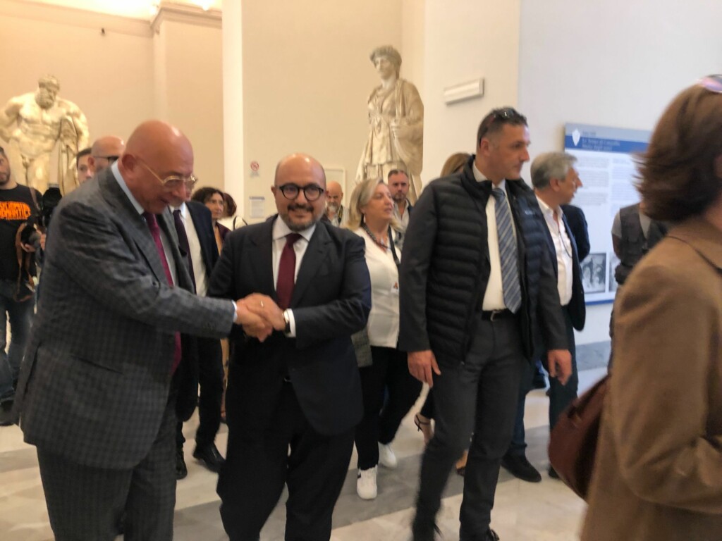 Libertà, dignità, identità: prima uscita ufficiale del ministro della cultura Gennaro Sangiuliano