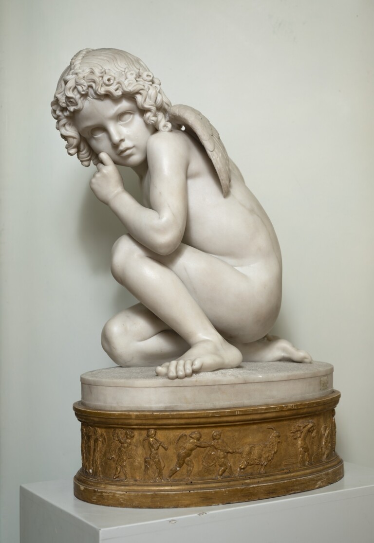 Giovanni Dupré, Amore in agguato, 1858. Siena, Palazzo Sansedoni, inv. 383425