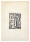 Mario Radice, Senza titolo (Composizione R.S.), 1962, Matita grafite su cartoncino, 48 x 33.5 cm, Courtesy Collezione Ramo, Milano, Presso il Castello Sforzesco
