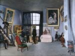 Jean Frédéric Bazille, L'atelier di Bazille, 1870