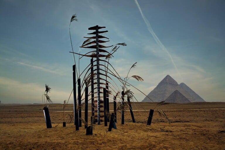 313253073 2562115333928266 2122322019990171642 n Un'installazione luminosa ai piedi delle Piramidi di Giza