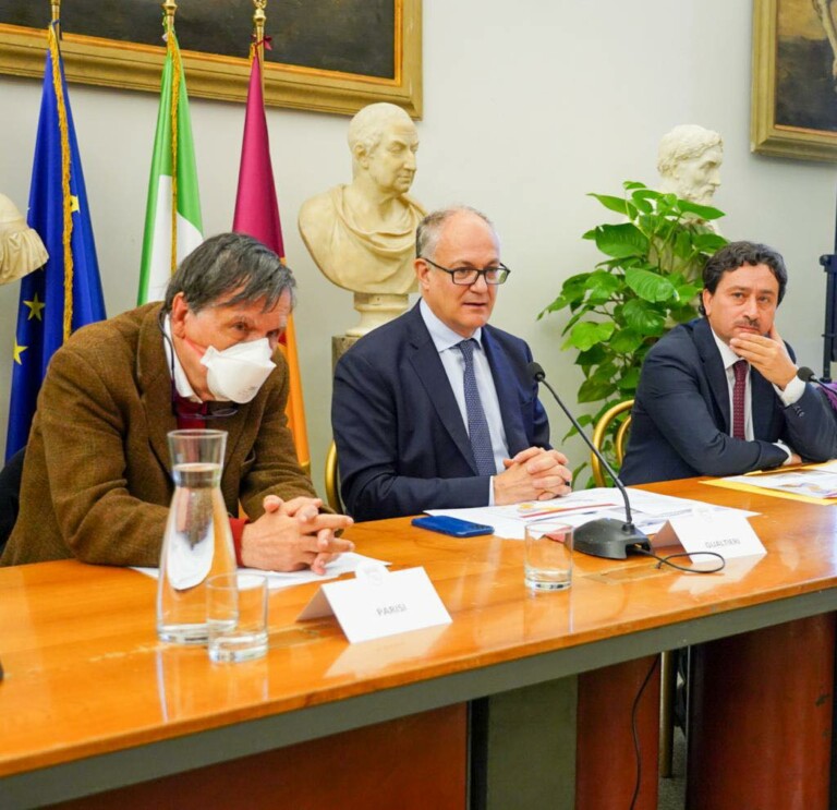 Conferenza stampa per il bando di concorso Museo della Scienza di Roma. Courtesy Comune di Roma