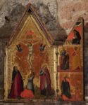 Pietro Lorenzetti, Crocifissione con santi e committente, 1335 circa. Siena, Museo di San Donato, inv. 381516