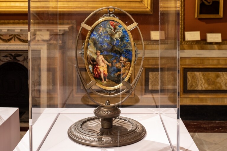 Antonio Tempesta, Perseo e Andromeda (recto), tempera e olio su lapislazzuli, Galleria Borghese, Roma Ph. A. Novelli © Galleria Borghese