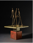 Alberto Giacometti, Trois hommes qui marchent (grand plateau) (1952). Courtesy of Sotheby's