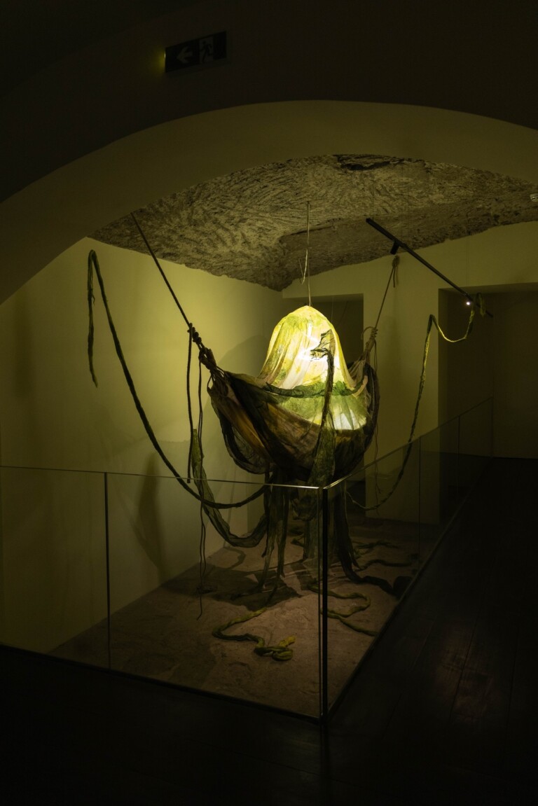 Alex Cecchetti, Sortilegio, exhibition view at Forof, Roma, 2022. Photo Monkeys Video Lab