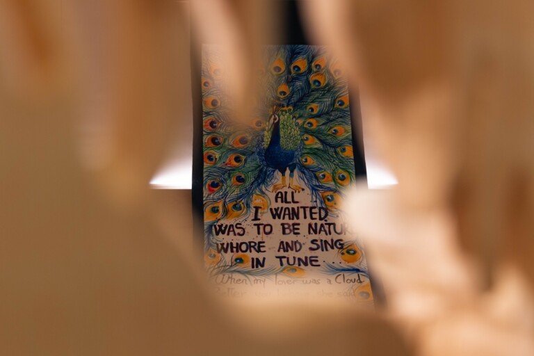 Alex Cecchetti, Sortilegio, exhibition view at Forof, Roma, 2022. Photo Monkeys Video Lab