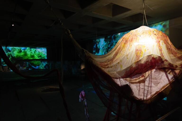 Alex Cecchetti, Sortilegio, exhibition view at Forof, Roma, 2022. Photo Monkeys Video Lab