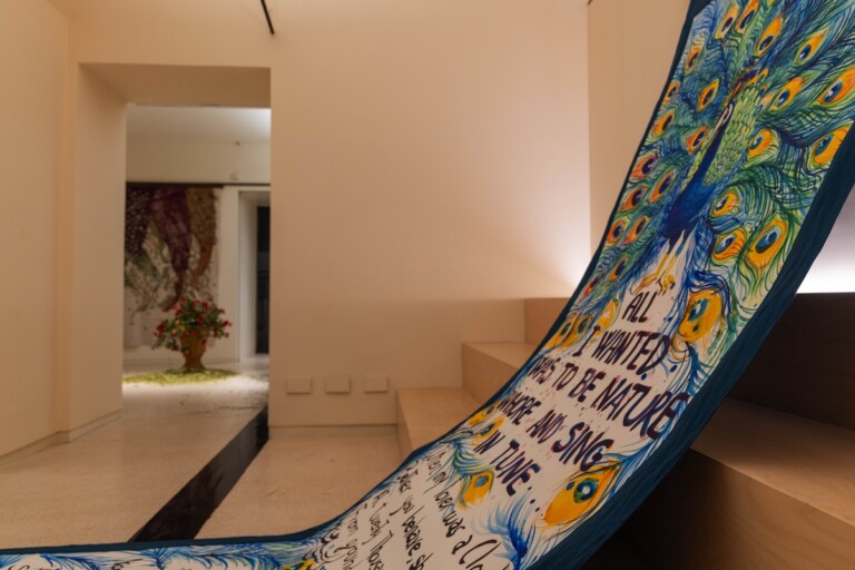 Alex Cecchetti, Sortilegio, exhibition view at Forof, Roma, 2022. Photo Monkeys Video Lab