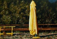 Andrea Di Marco, Notturno, olio su tela, 80x140 cm, 2011