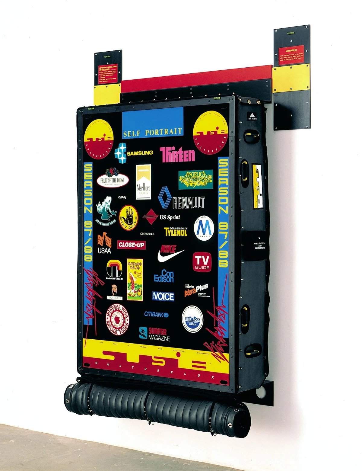 Ashley Bickerton, Tormented Self Portrait (Susie at Arles) #2, 1988 © Ashley Bickerton