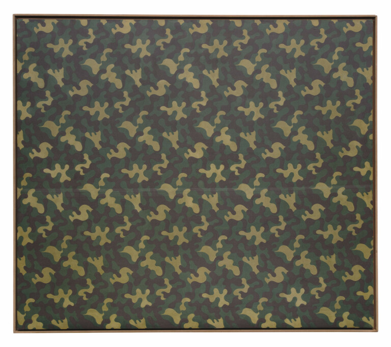 Alighiero Boetti, Mimetico, 1981. Courtesy of Christie's