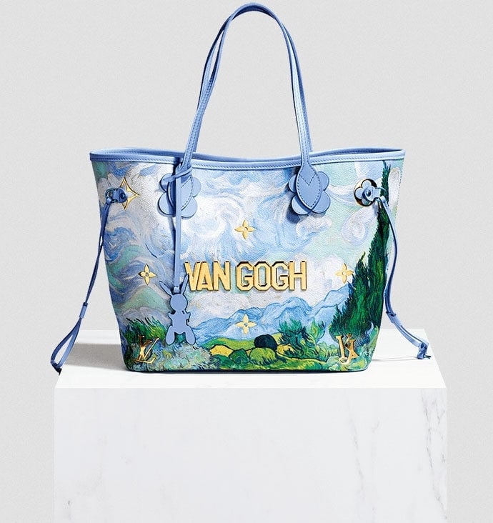 Borsa Louis Vuitton in collaborazione con Jeff Koons dedicata a Van Gogh