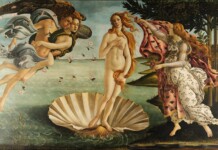 Botticelli, La nascita di Venere