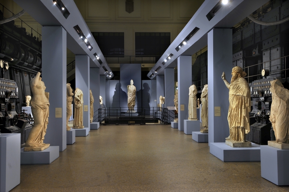 Centrale Montemartini, Roma. Photo Mimmo Frassineti