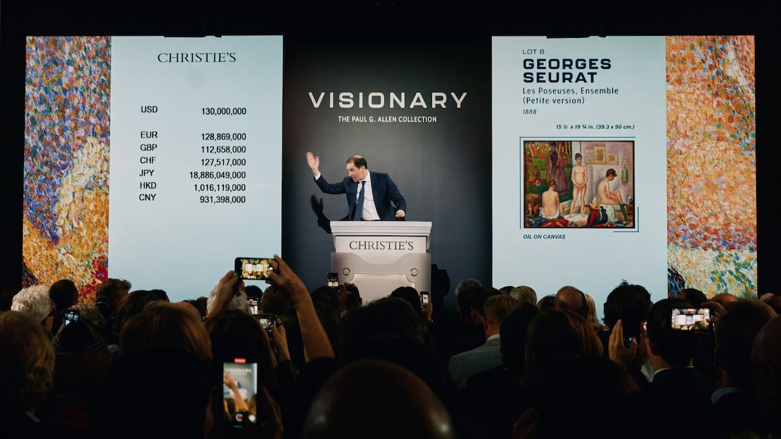 Visionary: The Paul G. Allen Collection - Christie's Evening Sale 11.09.2022
