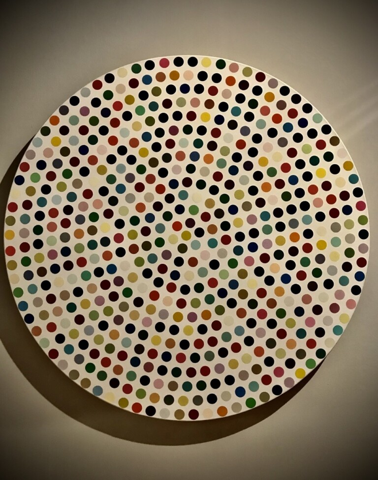 Damien Hirst, Zinc Chloride, 2002, cloruro di zinco e pittura su tela. Collezione privata