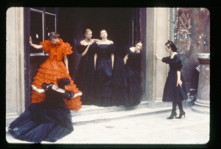 Deborah Turbeville from the Valentino Collection courtesy of Staley Wise Gallery
