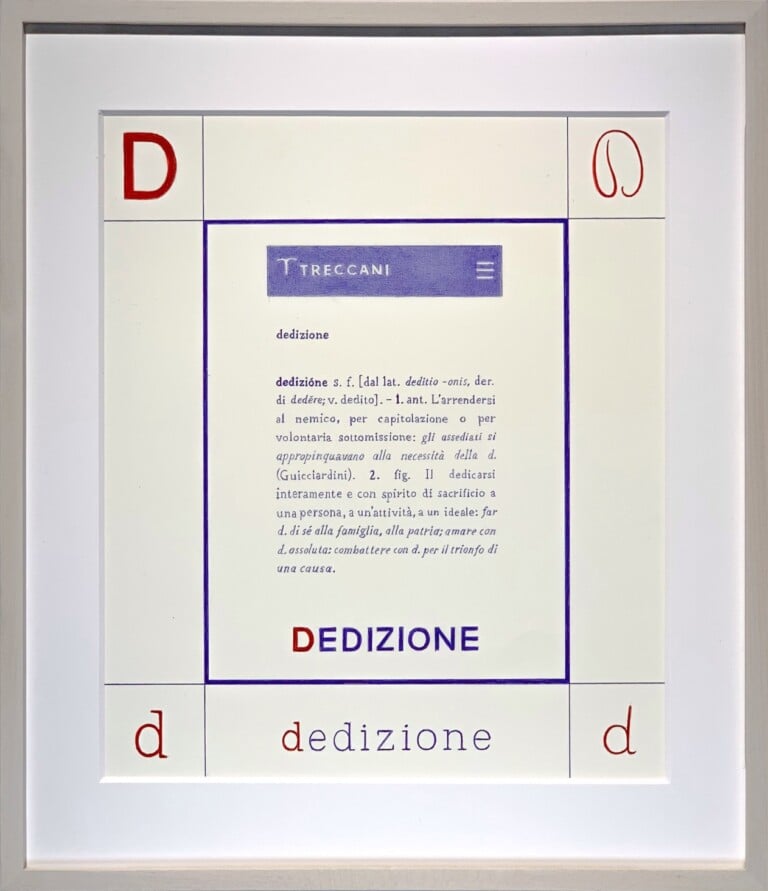 Dedizione, Giuseppe Stampone, Nel Blu dipinto