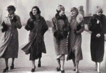 Donne in pelliccia negli anni Venti (dal sito Welovefur)