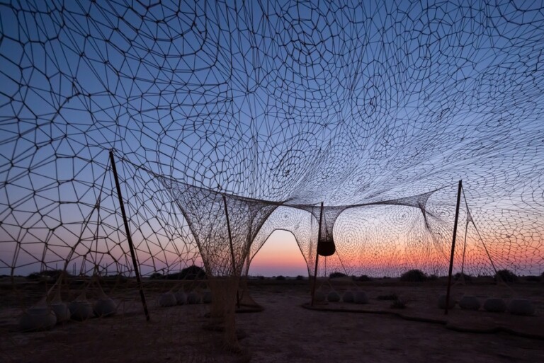 Ernesto Neto, Slug Turtle, TemplEarth, 2022, © Iwan Baan, Courtesy Qatar Museums