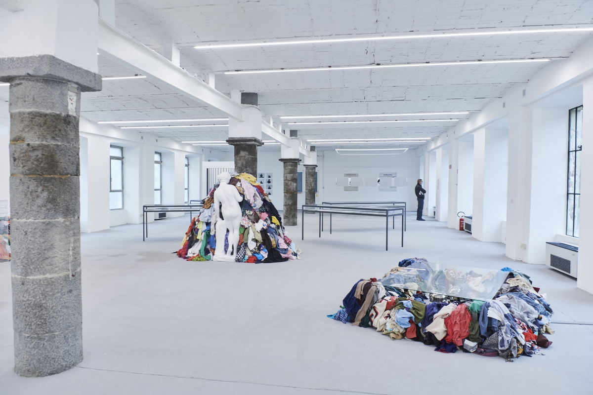 Esposizione permanente Michelangelo Pistoletto, Cittadellarte, Biella. Ph. Damiano Andreotti