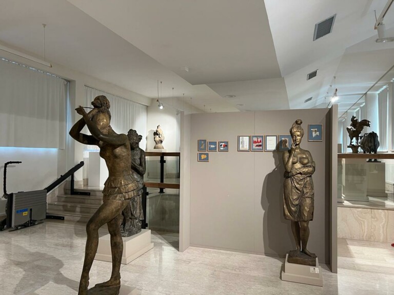 Fantasie di avvicinamento, installation view at Museo Crocetti, Roma, 2022