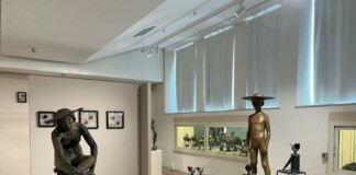 Fantasie di avvicinamento, installation view at Museo Crocetti, Roma, 2022