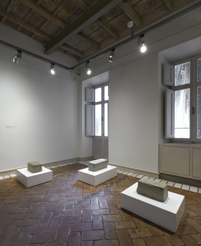 Francesco Arena, Viaggio In Italia XXI, exhibition view at Museo Casa di Goethe. Photo Giorgio Benni, courtesy Museo Casa di Goethe