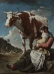Giacomo Ceruti, La mamma col bambino e la mucca, 1740-1750 circa, collezione Gastaldi Rotelli