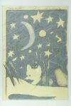 Giosetta Fioroni, Liberty nelle stelle, 1970, tecnica mista su carta. Ph. Linda Kaiser