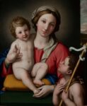 Giovanni Battista Salvi detto Sassoferrato, Madonna col Bambino e San Giovannino, olio su tela, cm 74 x 60, Torino, Galleria Giamblanco