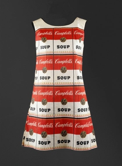 Il celebre Souper Dress di Andy Warhol