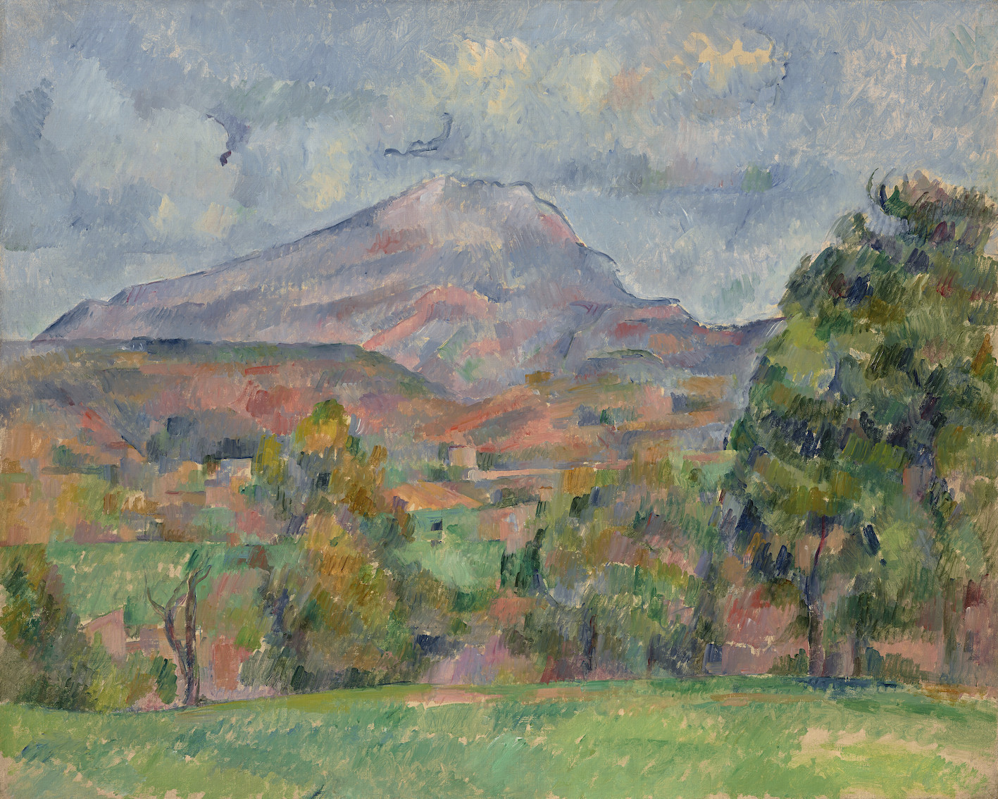 Paul Cézanne, La Montagne Sainte-Victoire (1888–90). Courtesy of Christie’s Images Ltd.