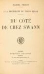 La prima edizione francese di Dalla parte di Swann, Gallimard, Parigi, 1914
