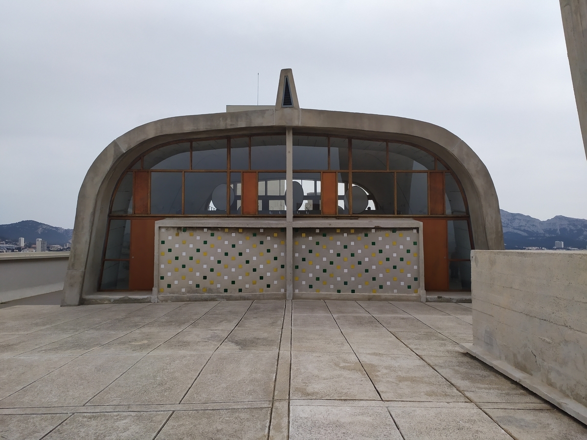 Le Corbusier, La Cité Radieuse, terrazza MAMO. Photo Giorgia Losio