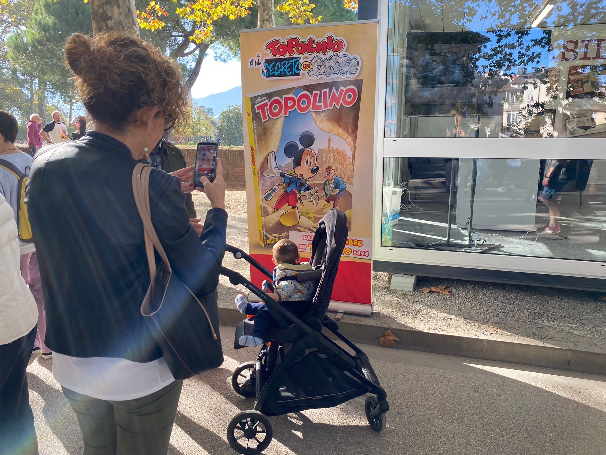 Lo stand di APT Basilicata al Lucca Comics & Games 2022