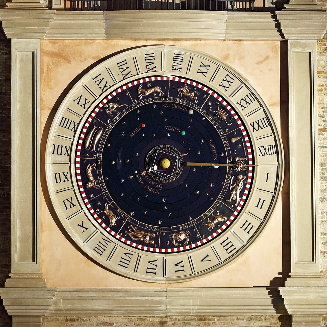 L'orologio astronomico della Torre Civica, Macerata