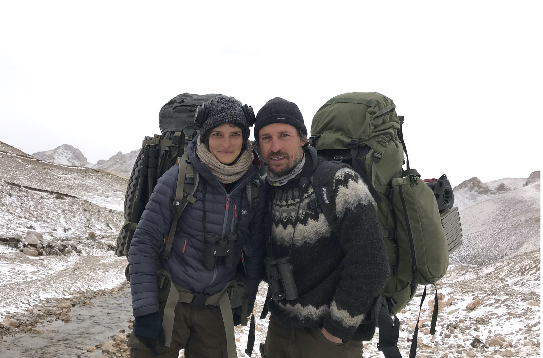 Marie Amiguet e Vincent Munier