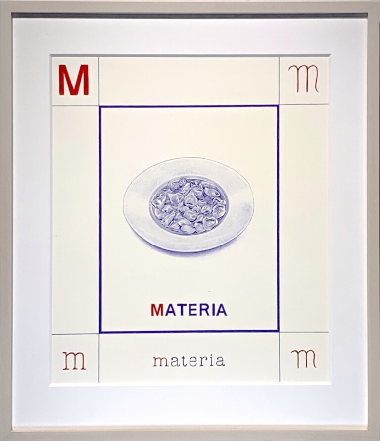 Materia, Giuseppe Stampone, Nel Blu dipinto