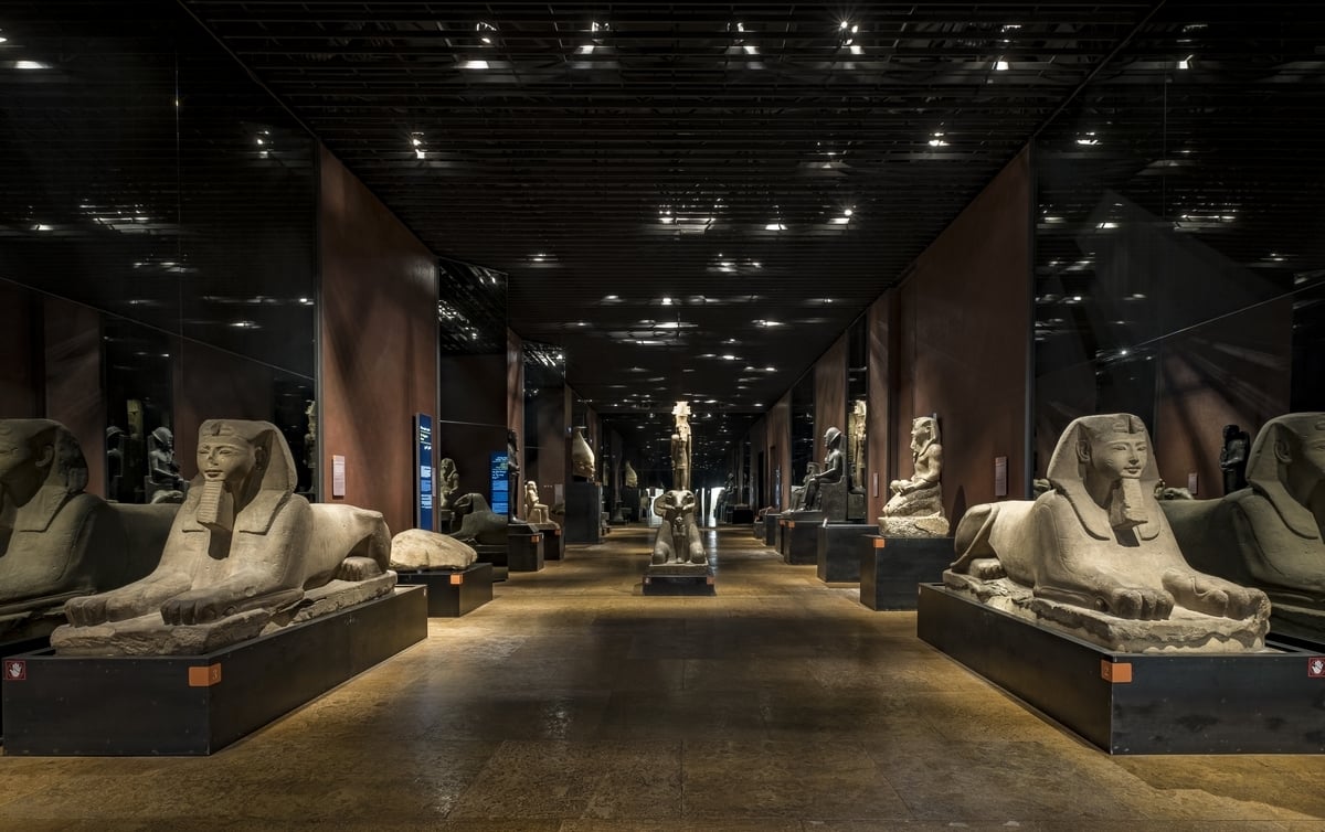 Museo Egizio, Sala 14a, Galleria dei Re, Torino