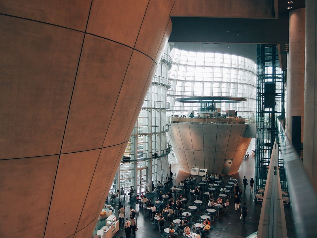 National Art Center, Tokyo. Photo Yu Kato on Unsplash