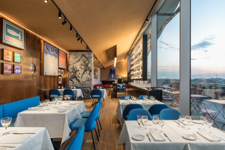 Ristorante Torre, Fondazione Prada, Milano. Photo Delfino Sisto Legnani e Marco Cappelletti, courtesy Fondazione Prada