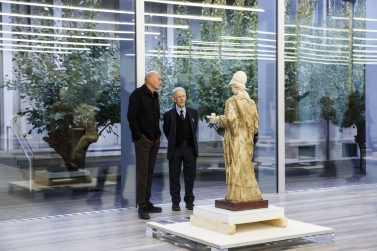 Salvatore Settis e Rem Koolhaas. Photo Francesca D'Amico