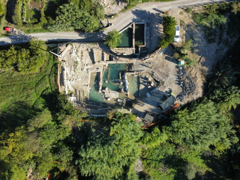 San Casciano dei Bagni. Paesaggi d'acqua termale