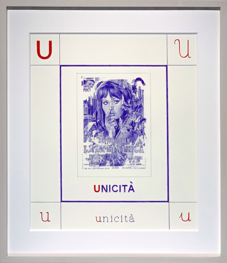 Unicità, Giuseppe Stampone, Nel Blu dipinto