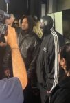 Ye e Demna Gvasalia al fashion show di Balenciaga, maggio 2022