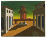 Giorgio de Chirico, Piazza d'Italia, 1955-56. Courtesy of Christie's