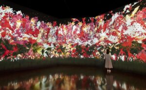 I fiori digitali di teamLab “sbocciano” in Estonia